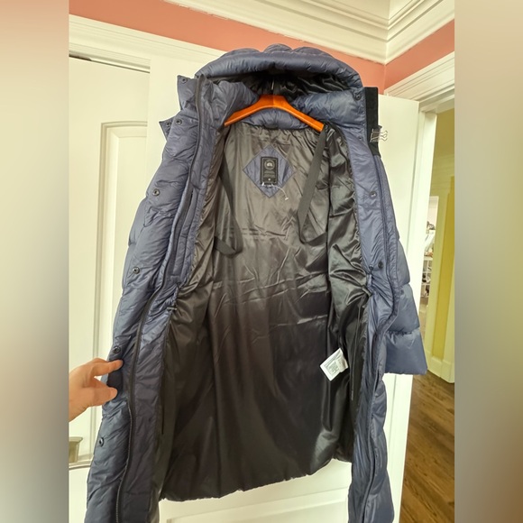 Canada Goose Arosa Parka Black Label in Navy - Picture 7 of 16